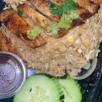 Line Thai - BBQ chicken fried rice :) - Thai Near Me - Fremont, California Line Thai - BBQ chicken fried rice :) - Thai Near Me - Fremont, California