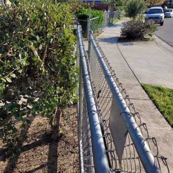 Quality Welds - Straightened out our bent fence gate. - Fences & Gates Near Me