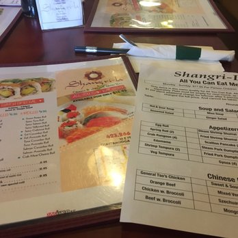 Shangri-La - First time! Can't wait to try it alllll - Japanese Near Me - Chattanooga, Tennessee Shangri-La - First time! Can't wait to try it alllll - Japanese Near Me - Chattanooga, Tennessee