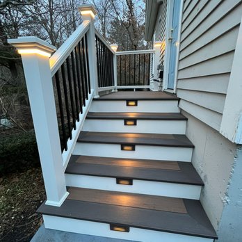 Vix Construction - the steps leading to the front porch - General Contractors Near Me Vix Construction - the steps leading to the front porch - General Contractors Near Me