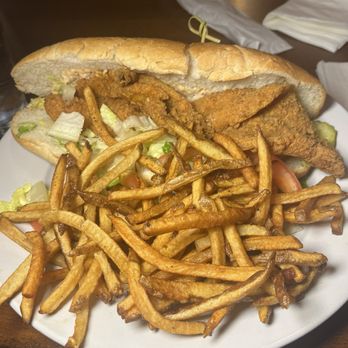 The Bistreaux by Fleur De Licious - Catfish po'boy and fries - Cajun/Creole Near Me - Columbia, South Carolina The Bistreaux by Fleur De Licious - Catfish po'boy and fries - Cajun/Creole Near Me - Columbia, South Carolina