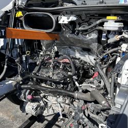 Chevron - 2018 Dodge Pro Master engine replacement.