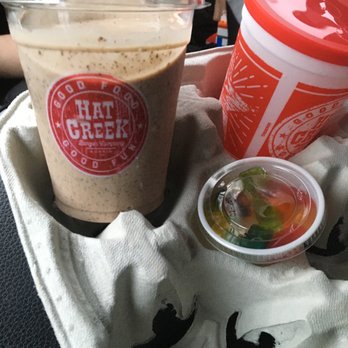 Hat Creek Burger Company - Dirt Worm milkshake - Burgers Near Me - Buda, Texas