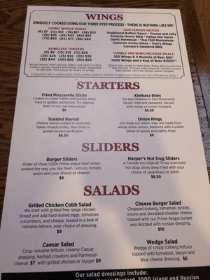 Menu photo 1 The Tumble Inn Prospect Park, PA