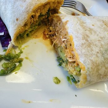 Alfonso's Authentic Mexican Food - Super burrito 5/5 cross section - Mexican Near Me - Castroville, California