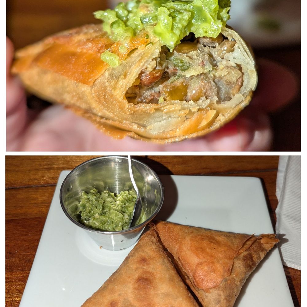 Bunna Cafe - Sambusa w.Daata sauce (2/$8) - Ethiopian Near Me - Brooklyn, New York Bunna Cafe - Sambusa w.Daata sauce (2/$8) - Ethiopian Near Me - Brooklyn, New York