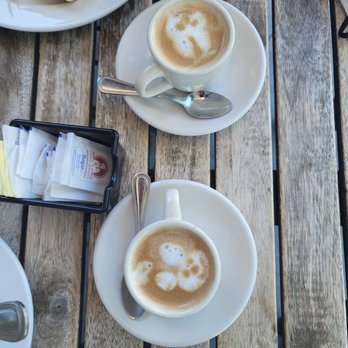 Cachita Restaurant - Expresso and milk! 3 personally didn't even use sugar because it was so good! - Cuban Near Me - Miami Beach, Florida