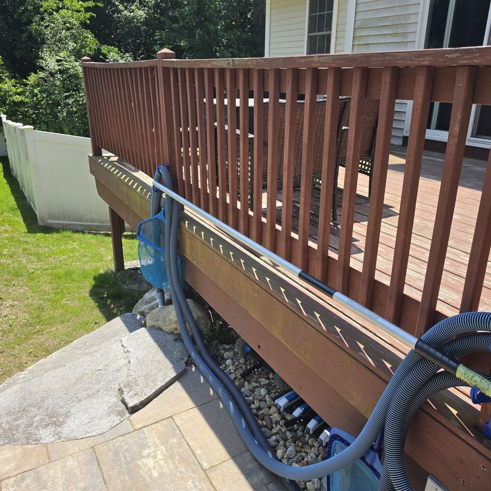 Sandstone Masonry & Construction - Deck before - General Contractors Near Me - Worcester, Massachusetts Sandstone Masonry & Construction - Deck before - General Contractors Near Me - Worcester, Massachusetts