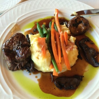 Old Rittenhouse Inn - Steak, not greatest but ok, nice presentation, I already attacked it! - Bed & Breakfast Near Me - Bayfield, Wisconsin Old Rittenhouse Inn - Steak, not greatest but ok, nice presentation, I already attacked it! - Bed & Breakfast Near Me - Bayfield, Wisconsin