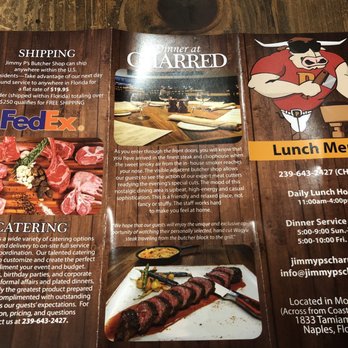 Jimmy P's Charred - Steakhouses Near Me - Naples, Florida Jimmy P's Charred - Steakhouses Near Me - Naples, Florida