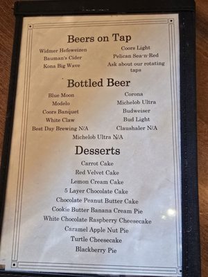 Menu photo 6 Route 99 Brooks, OR