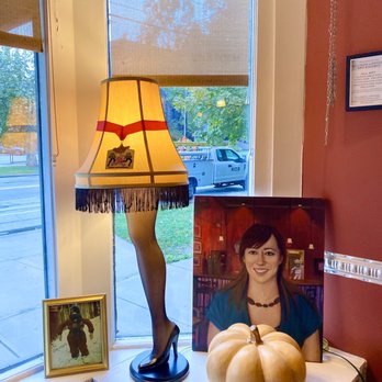 Grumpy's Cafe - Famous leg lamp. - Breakfast & Brunch Near Me - Cleveland, Ohio