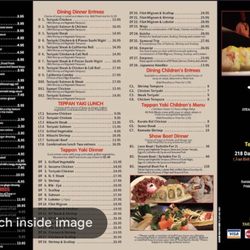 Fuji Japanese Steakhouse - A bunch of food