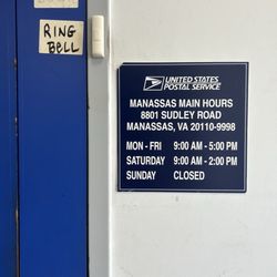 US Post Office - Hours