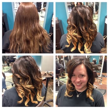 Estrema Bellezza Salon and Spa - Before and after ombre - Skin Care Near Me - Cornelius, North Carolina