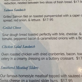 Crane & Pelican Cafe - Menu--check out grilled cheese ingredients - American Near Me - LeClaire, Iowa Crane & Pelican Cafe - Menu--check out grilled cheese ingredients - American Near Me - LeClaire, Iowa