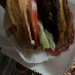 Burnt and what I received when I requested extra lettuce Burnt and what I received when I requested extra lettuce