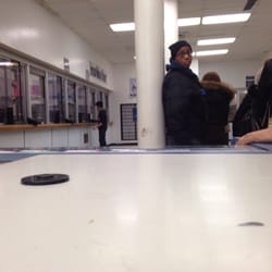 US Post Office - 6 windows - 2 employees.