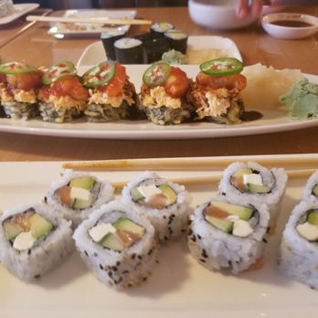 Benihana - Key West - Philadelphia and Chili Shrimp rolls, a definite favorite - Japanese Near Me - Key West, Florida Benihana - Key West - Philadelphia and Chili Shrimp rolls, a definite favorite - Japanese Near Me - Key West, Florida