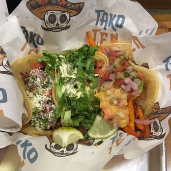 Tako Ten - Fried chicken, vegan sweet potato, brisket - Tacos Near Me - Albuquerque, New Mexico Tako Ten - Fried chicken, vegan sweet potato, brisket - Tacos Near Me - Albuquerque, New Mexico