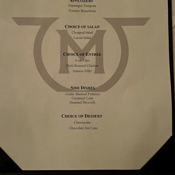 Mastro's Steakhouse - Menu - Steakhouses Near Me - Scottsdale, Arizona