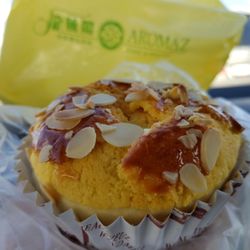 Aromaz - Bolo Bau Bun with BBQ Pork - $2.50