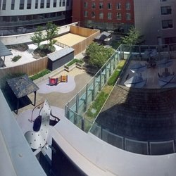 Centre For Addiction And Mental Health - Patient courtyard