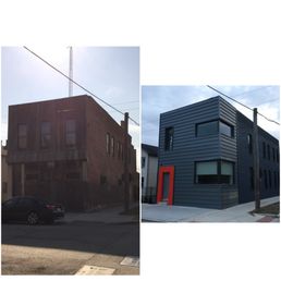 Before and after.