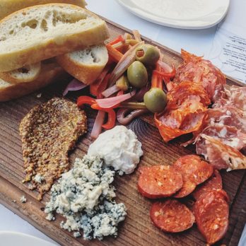 The Roof - Happy hour charcuterie board ($14.95) - Seafood Near Me - Vancouver, British Columbia