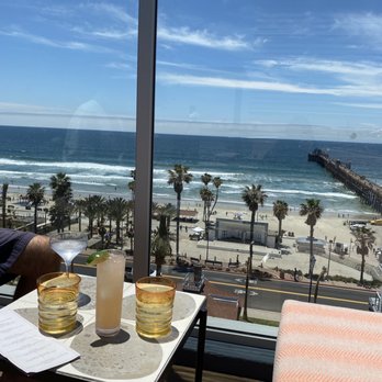 The Rooftop Bar - View from our table - Beer Bar Near Me - Oceanside, California