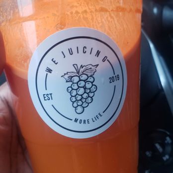 We juicing - My aloha drink with carrots, pineapple, ginger and lemon - Juice Bars & Smoothies Near Me - Jamaica, New York We juicing - My aloha drink with carrots, pineapple, ginger and lemon - Juice Bars & Smoothies Near Me - Jamaica, New York