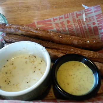 Applebee's Grill + Bar - Pub pretzels and beer cheese. Wife's  favorite - Sports Bars Near Me - Alton, Illinois