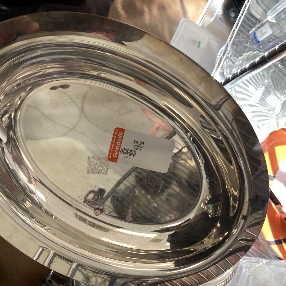 Goodwill - Note different prices on lids that Joseph said were always $10 after charging me that for one not priced separately. - Thrift Stores Near Me - Albany, California