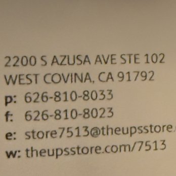 The UPS Store - Printing Services Near Me - West Covina, California The UPS Store - Printing Services Near Me - West Covina, California