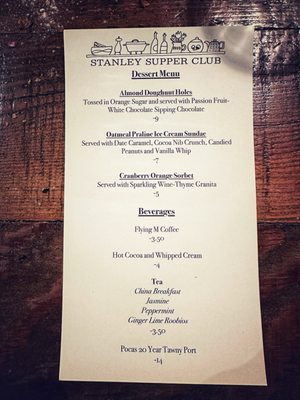 Menu photo 2 Stanley Supper Club Stanley, ID
