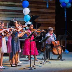 Valley Christian Elementary School - Valley Christian Elementary has a full "Kidservatory" program with instruction in vocal and instrumental music, and other arts.