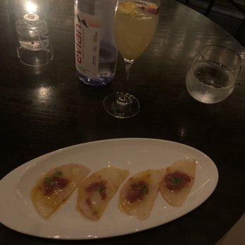 Scarpetta - Yellowtail Crudo - Italian Near Me - Las Vegas, Nevada