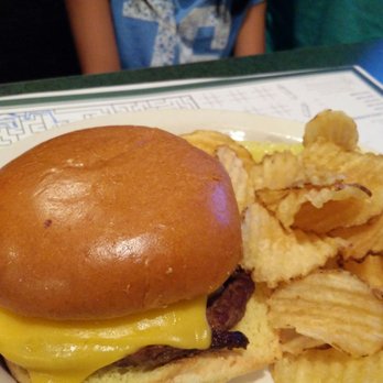 Metro Diner - Cheese Burger with Home Cut Chips - Diners Near Me - Pooler, Georgia Metro Diner - Cheese Burger with Home Cut Chips - Diners Near Me - Pooler, Georgia