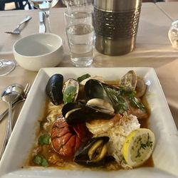 The Original Spence Cafe - Red curry seafood.