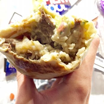 Taco Bell - Steak Grilled Stuffed Burrito - $5.49, inside - Fast Food Near Me - San Gabriel, California Taco Bell - Steak Grilled Stuffed Burrito - $5.49, inside - Fast Food Near Me - San Gabriel, California