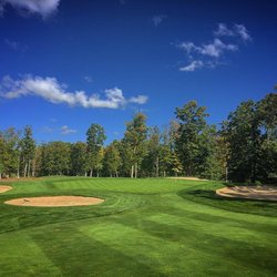 Blue Ridge Trail Golf Club - A view from the approach on the Par 3 4th hole on the Blue Course