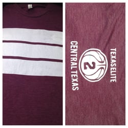 Unique Prints - One color print

Reverse out numbers Used for any athletic team!