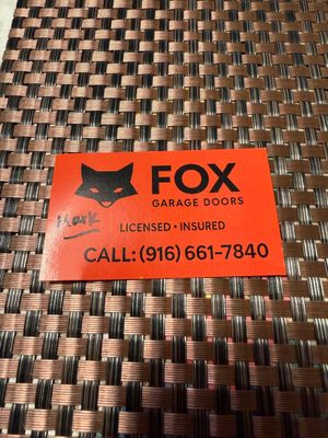 Fox Garage Doors & Gates on Yelp