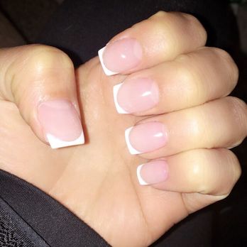 Deluxe Nail Salon - I wanted to keep my real nail length and do a French dip with really square nails and they did great! - Nail Salons Near Me - Dallas, Texas Deluxe Nail Salon - I wanted to keep my real nail length and do a French dip with really square nails and they did great! - Nail Salons Near Me - Dallas, Texas