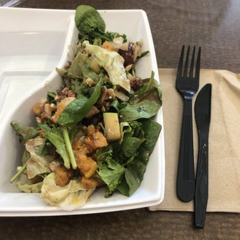 Saladworks - 1/2 of a combo (Farmers Salad) - Vegetarian Near Me - Broomall, Pennsylvania Saladworks - 1/2 of a combo (Farmers Salad) - Vegetarian Near Me - Broomall, Pennsylvania