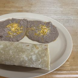 Shrimp burrito