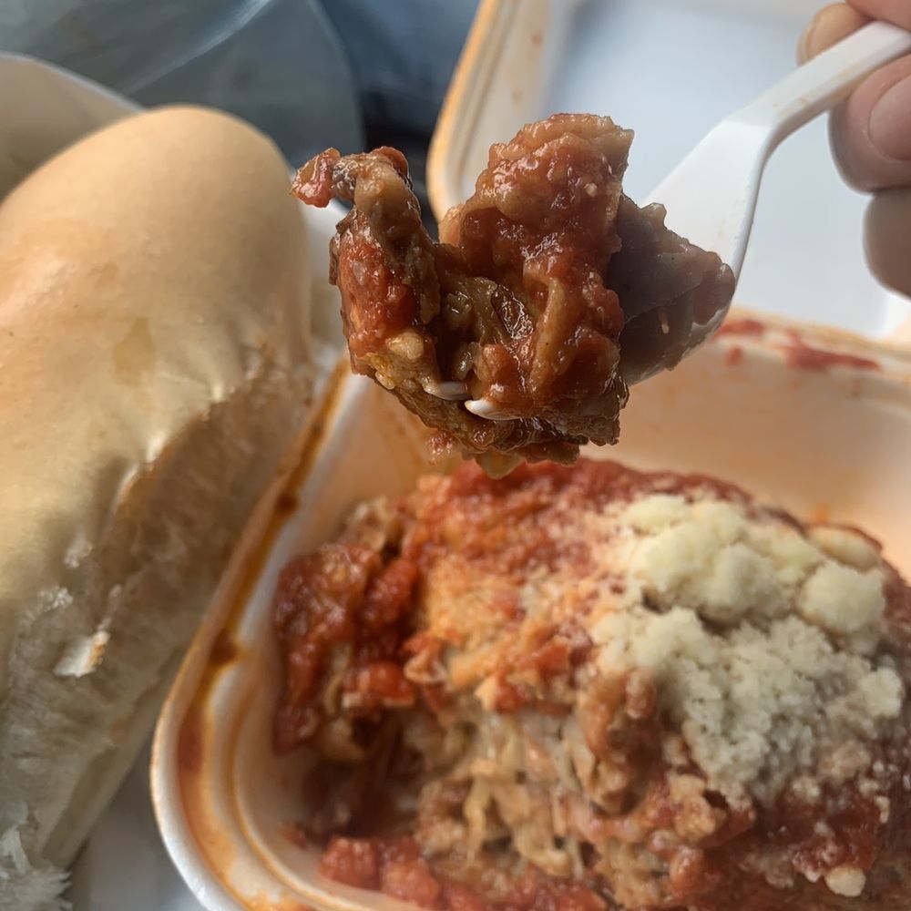 North Pole Bakery - Eggplant parm (comes with free fresh bun). Friday's only ! - Cheese Shops Near Me - Toronto, Ontario North Pole Bakery - Eggplant parm (comes with free fresh bun). Friday's only ! - Cheese Shops Near Me - Toronto, Ontario