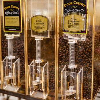 Blooms-a-Latte - ows a display of coffee beans - Cafes Near Me - Prophetstown, Illinois