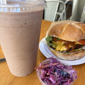 Higher Taste, Plant-Based - Protein-Power shake & Ahisma burger - Vegan Near Me - Long Beach, California Higher Taste, Plant-Based - Protein-Power shake & Ahisma burger - Vegan Near Me - Long Beach, California
