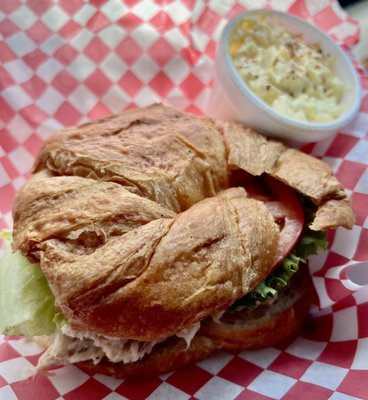 Alex Farms Hickory Smoked Chicken Salad and BBQ Olive Branch by null